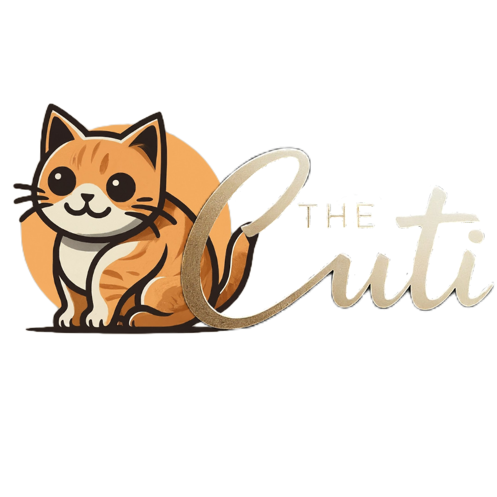 Thecuti Logo for Cat Grooming and Nail Trimming Guides